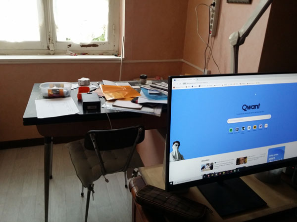 bureau débarrassé